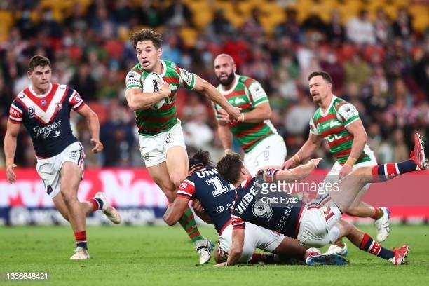 2021 NRL Round 24, Roosters 12 Rabbitohs 54 – Report