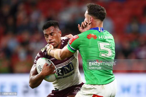 2021 NRL Round 23, Raiders 18 Sea Eagles 19 – Report