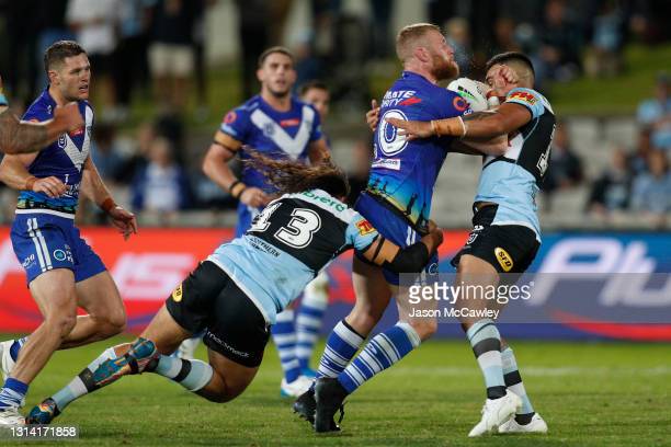 2021 NRL Round Seven, Sharks 12 Bulldogs 18 – Report