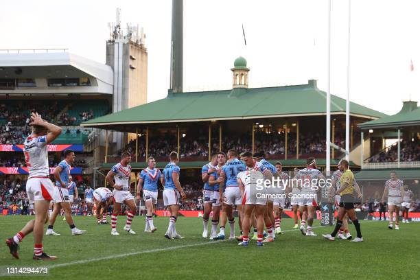 2021 NRL Round Seven, Roosters 34 Dragons 10 – Report