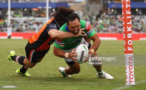 2021 NRL Round 1, Raiders 30 Tigers 12 – Report