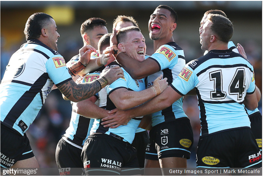 MATCH REPORT | Wests Tigers 8 – 25 Cronulla Sharks