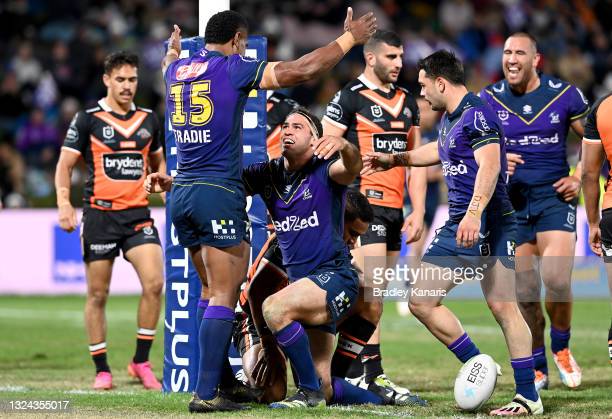 2021 NRL Round 15, Storm 66 Tigers 16 – Report