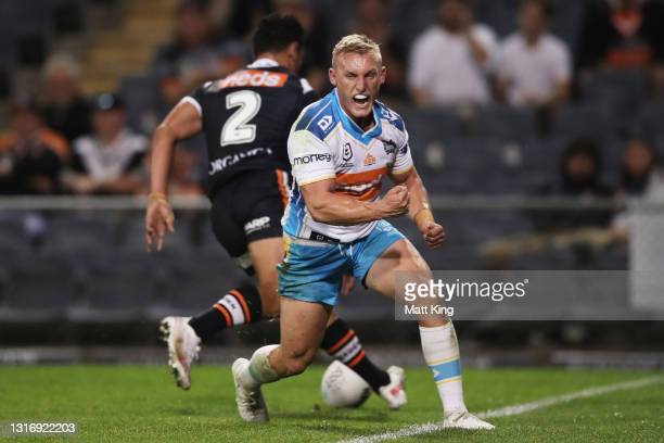 2021 NRL Round Nine, Tigers 28 Titans 36 – Report